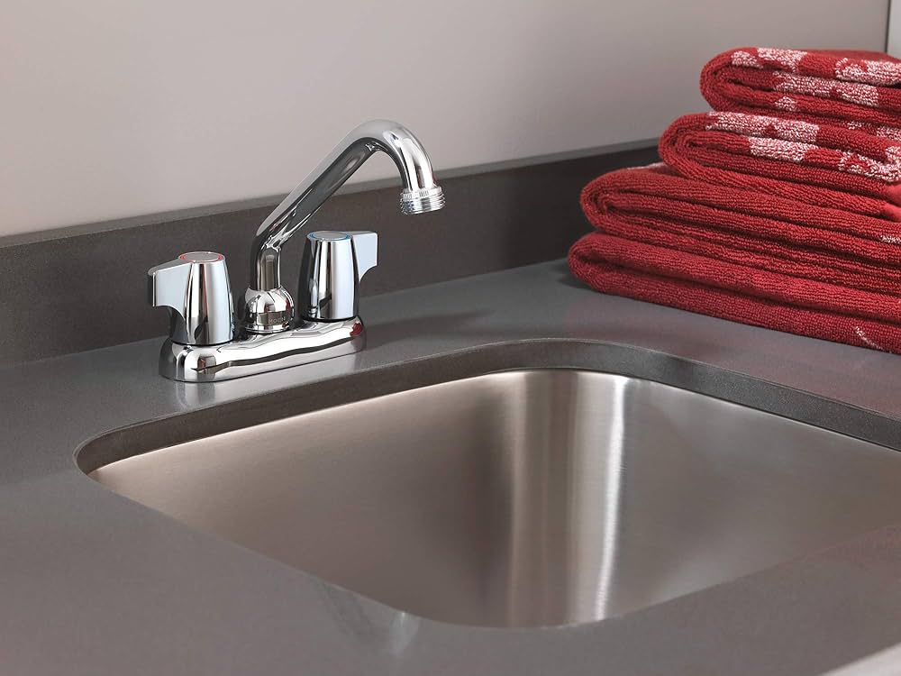 Amazon | Moen Chrome Chateau 2ハンドル 4インチ センター